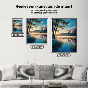 Diamond Painting - Fluisteringen van het ochtendmeer