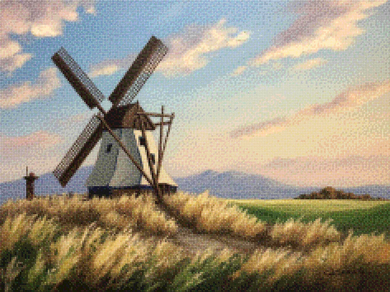 Diamond Painting - Fluitje van de Windmolen