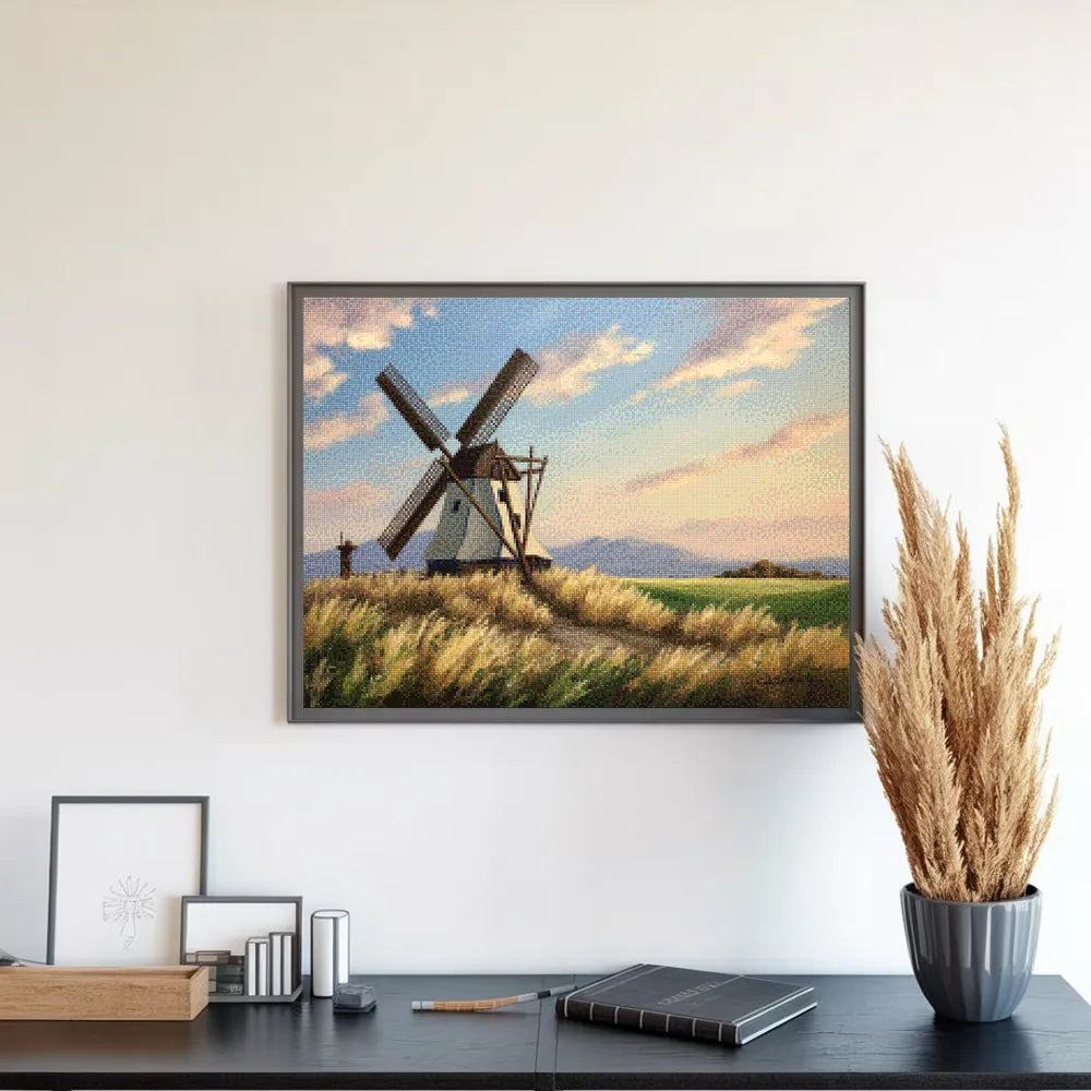 Diamond Painting - Fluitje van de Windmolen