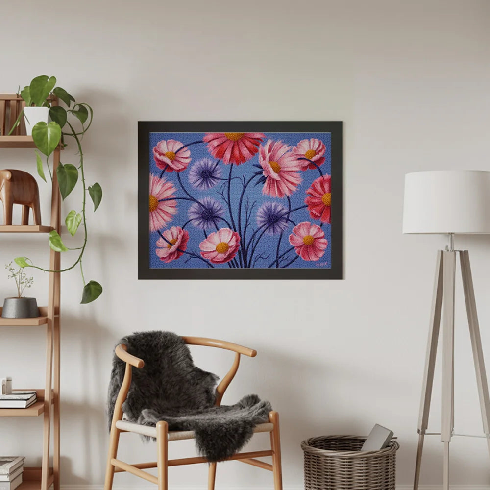 Diamond Painting - Fluwelen steel