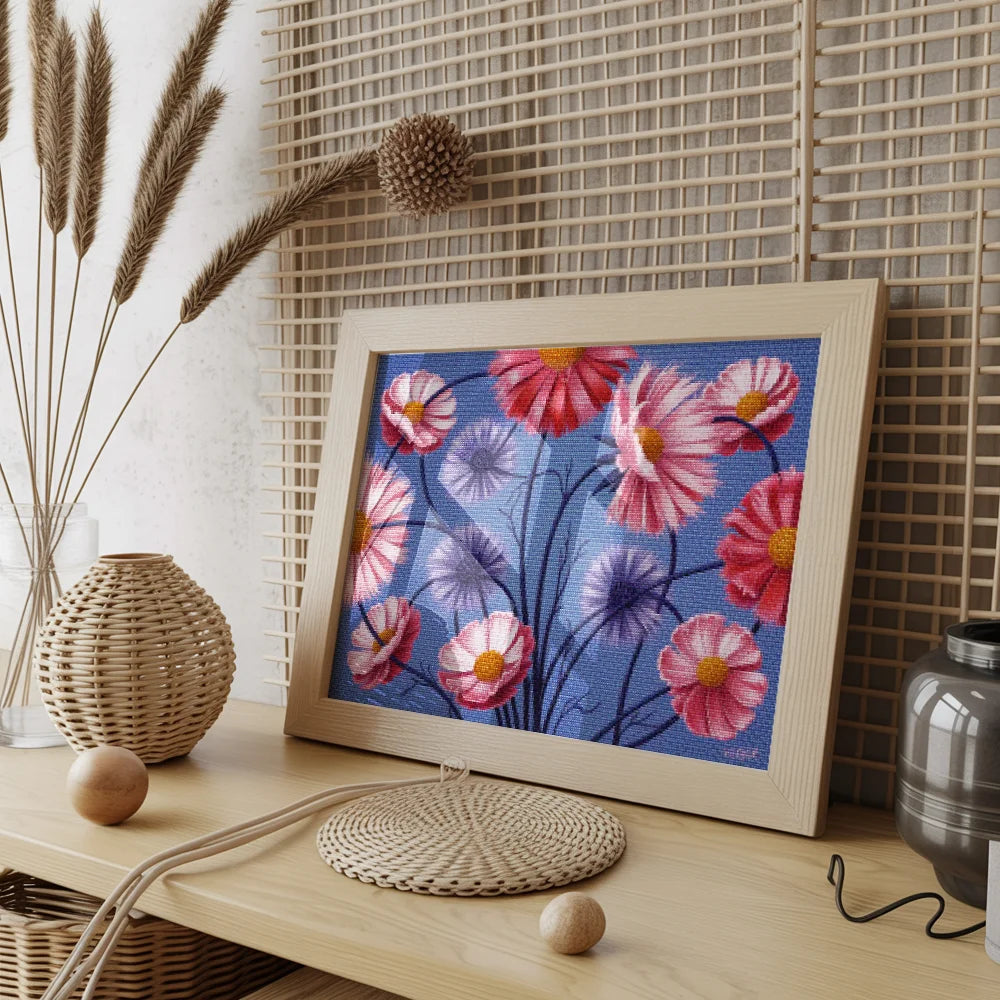 Diamond Painting - Fluwelen steel