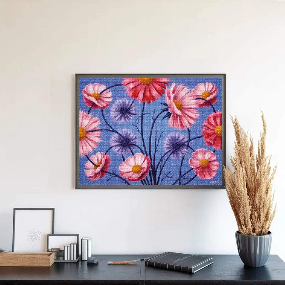 Diamond Painting - Fluwelen steel