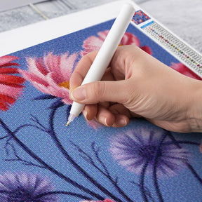 Diamond Painting - Fluwelen steel