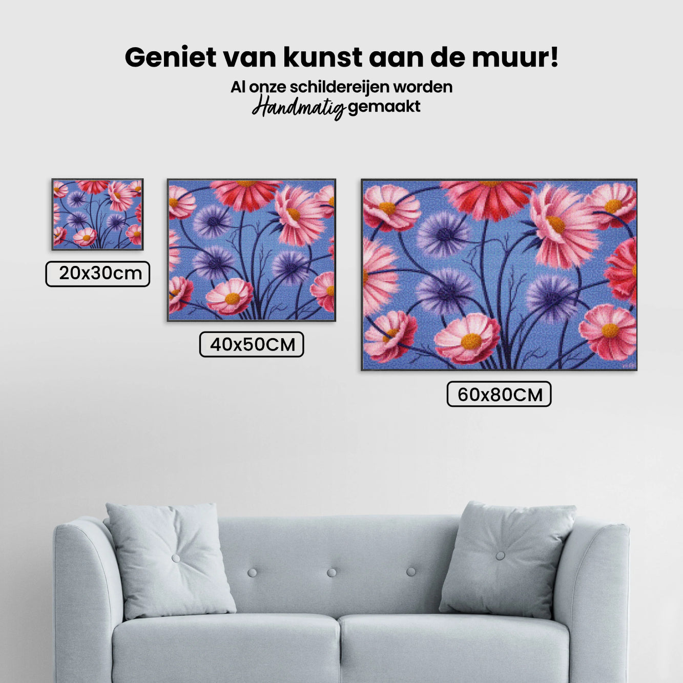 Diamond Painting - Fluwelen steel