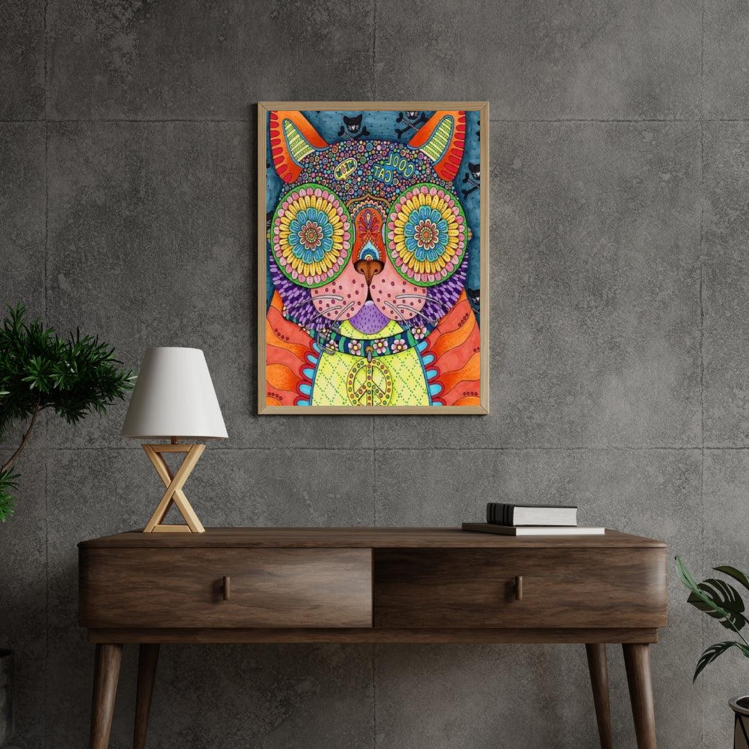 Diamond Painting - Funky Coole Kat - SEOS Shop ®