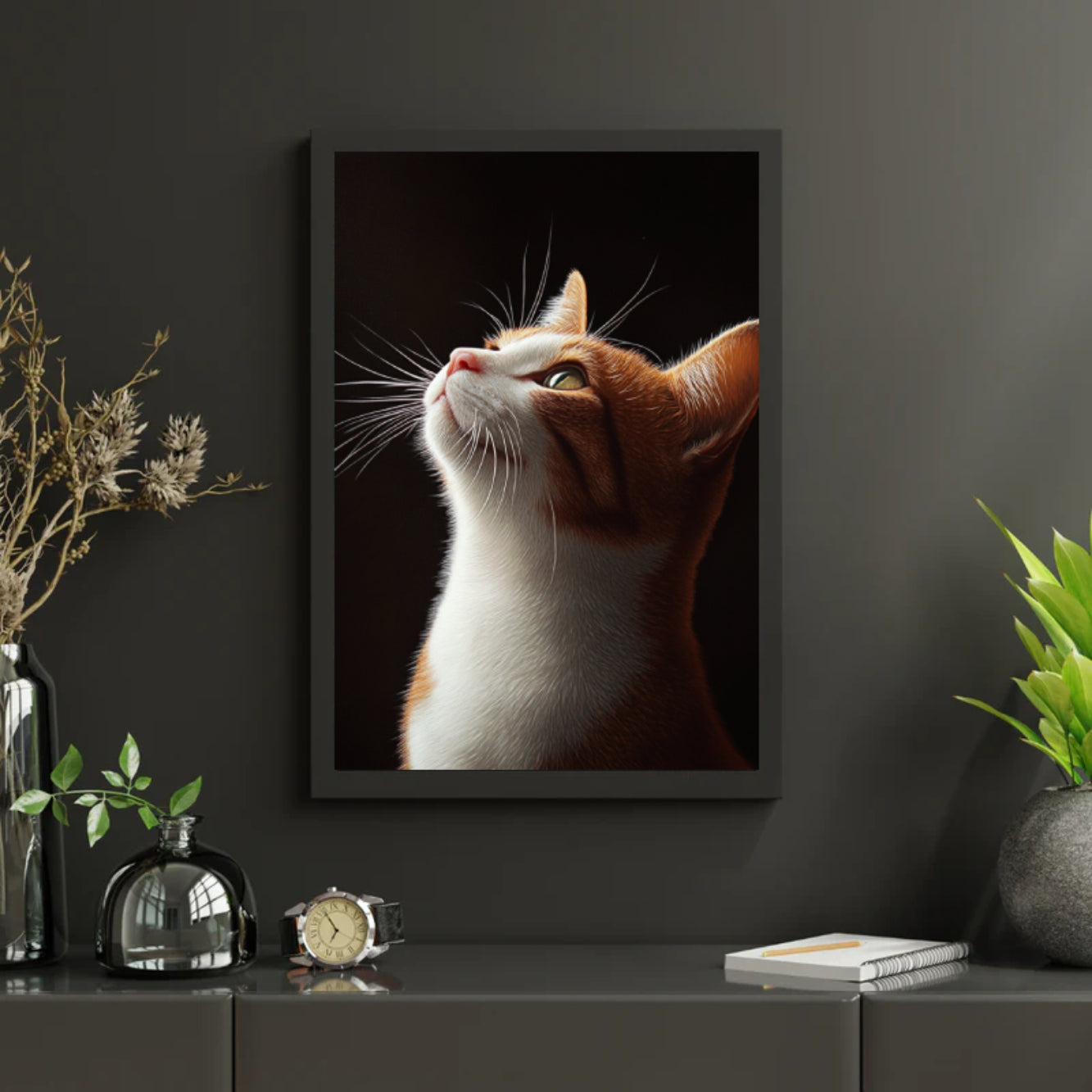 Diamond Painting -  Gazing Feline