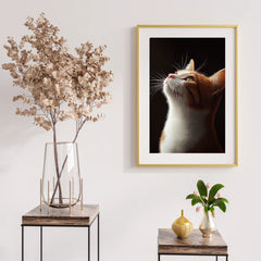 Diamond Painting -  Gazing Feline