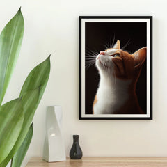 Diamond Painting -  Gazing Feline
