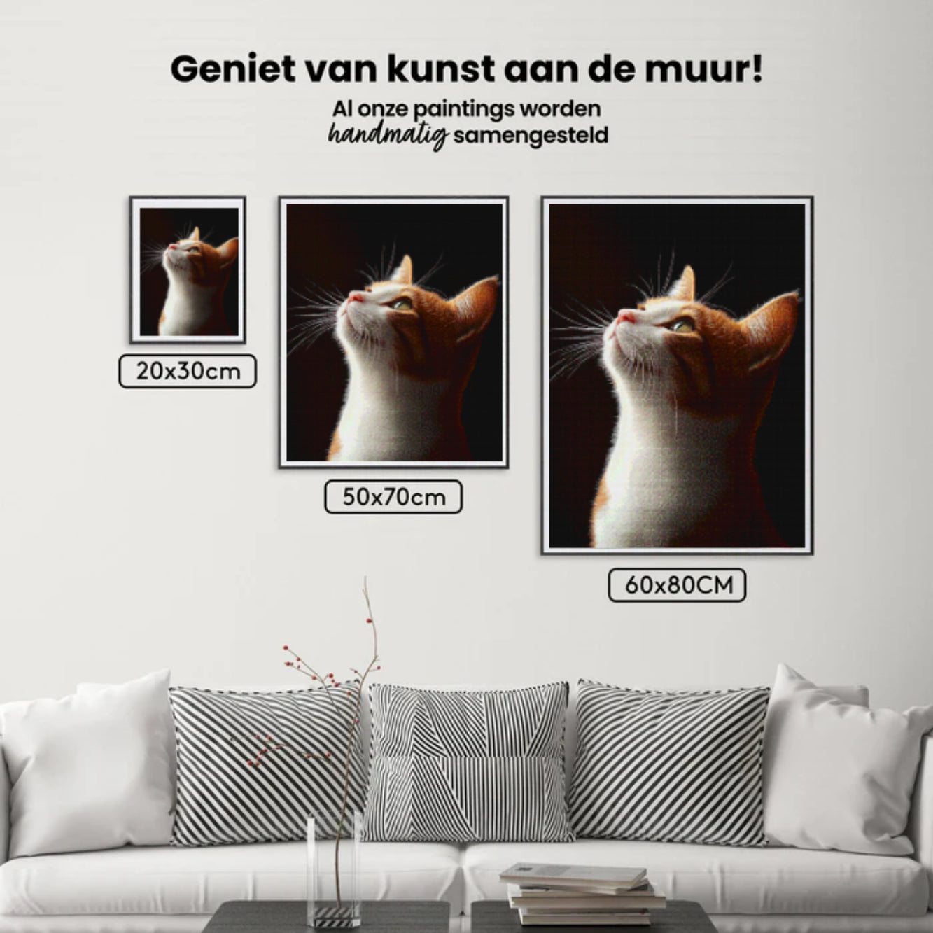 Diamond Painting -  Gazing Feline