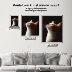 Diamond Painting -  Gazing Feline