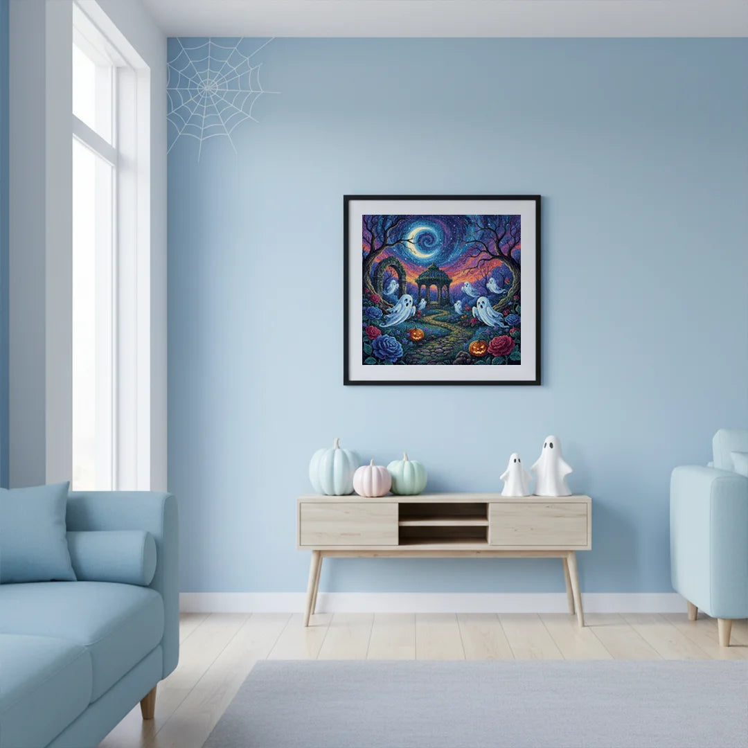 Diamond Painting - Geesten in de tuin