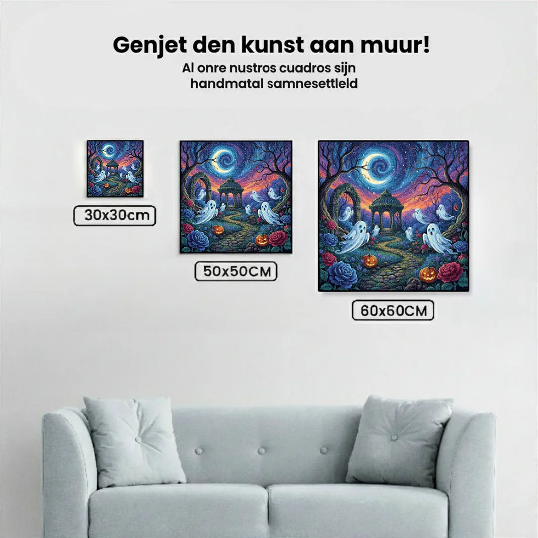 Diamond Painting - Geesten in de tuin