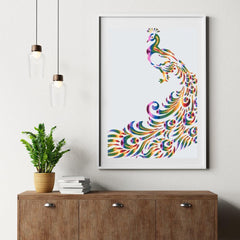 Diamond Painting - Gekleurde pauw 2 - SEOS®