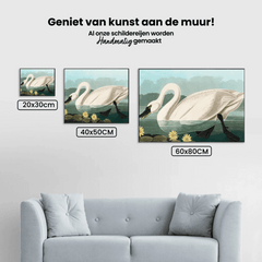Diamond Painting - Gemeenschappelijke Amerikaanse Zwaan