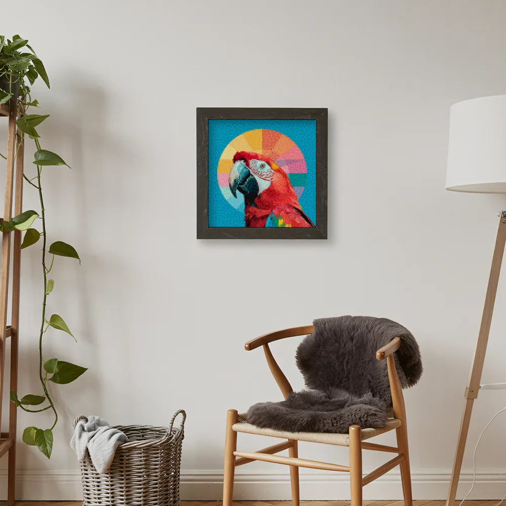 Mini Diamond Painting - Gevederde vrienden