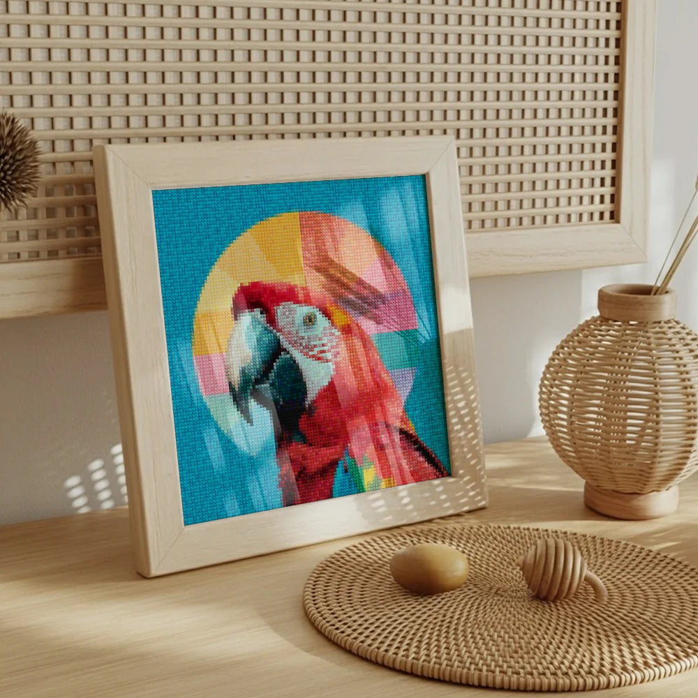 Mini Diamond Painting - Gevederde vrienden