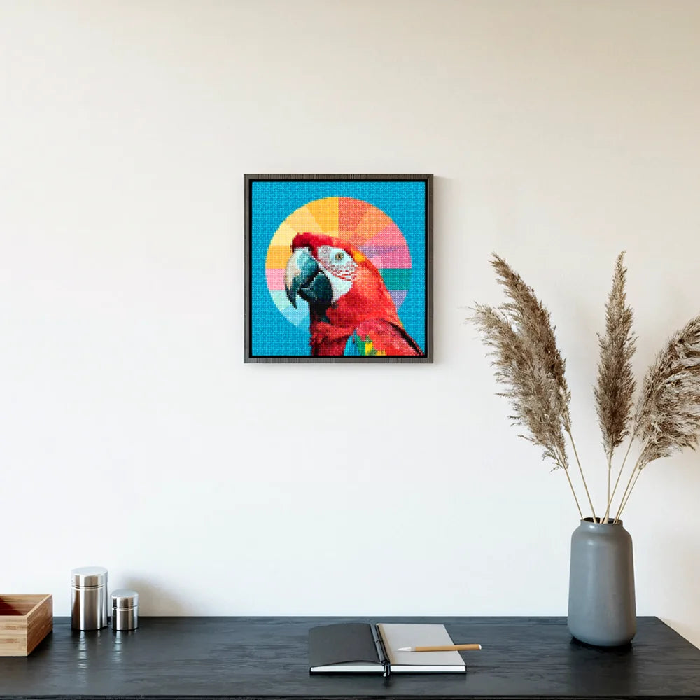 Mini Diamond Painting - Gevederde vrienden
