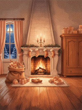 Diamond Painting - Gezellige Nederlandse woonkamer