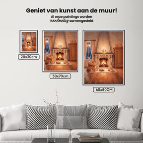 Diamond Painting - Gezellige Nederlandse woonkamer