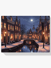 Diamond Painting - Gezellige avond in Haarlem