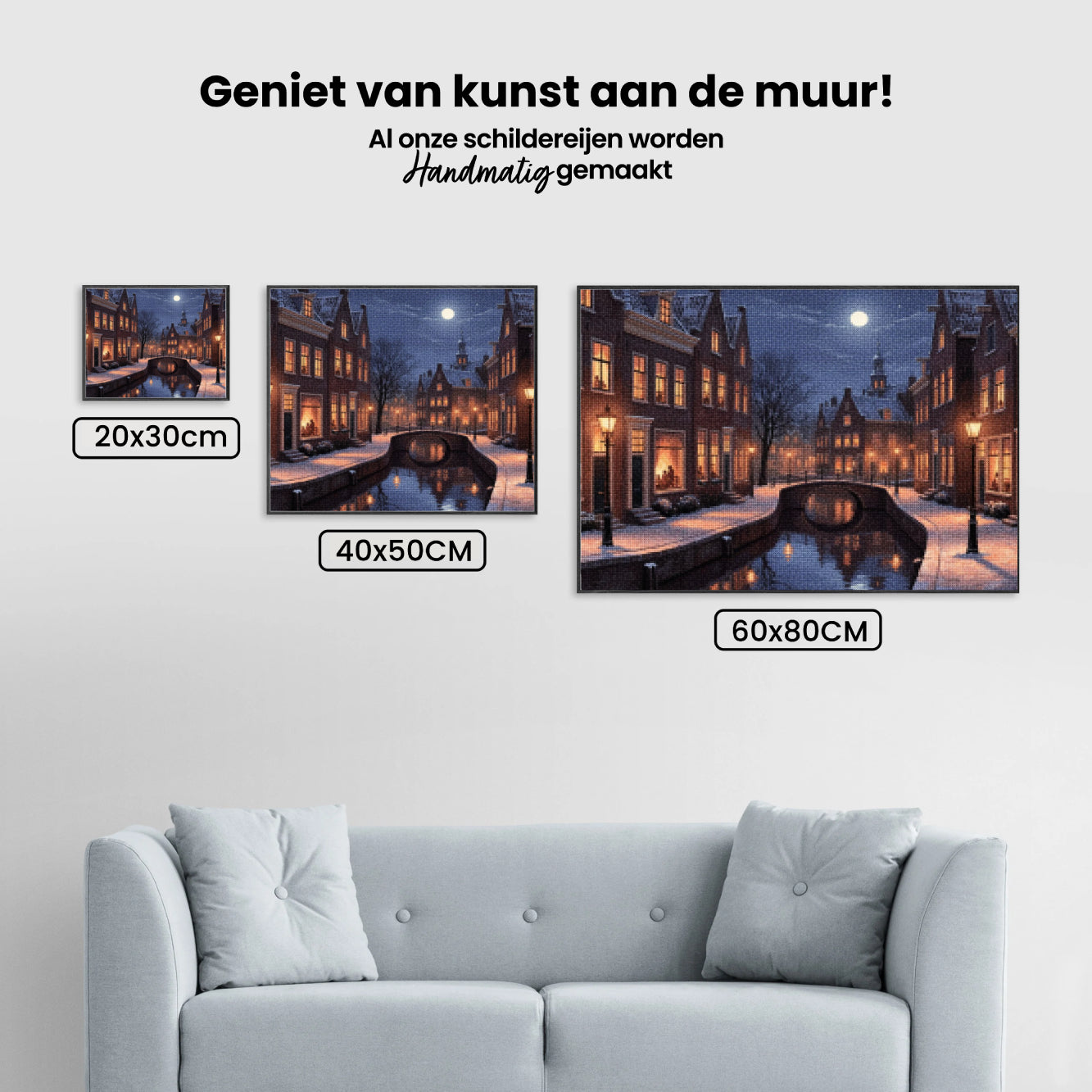 Diamond Painting - Gezellige avond in Haarlem