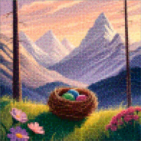 Mini Diamond Painting - Glinsternest