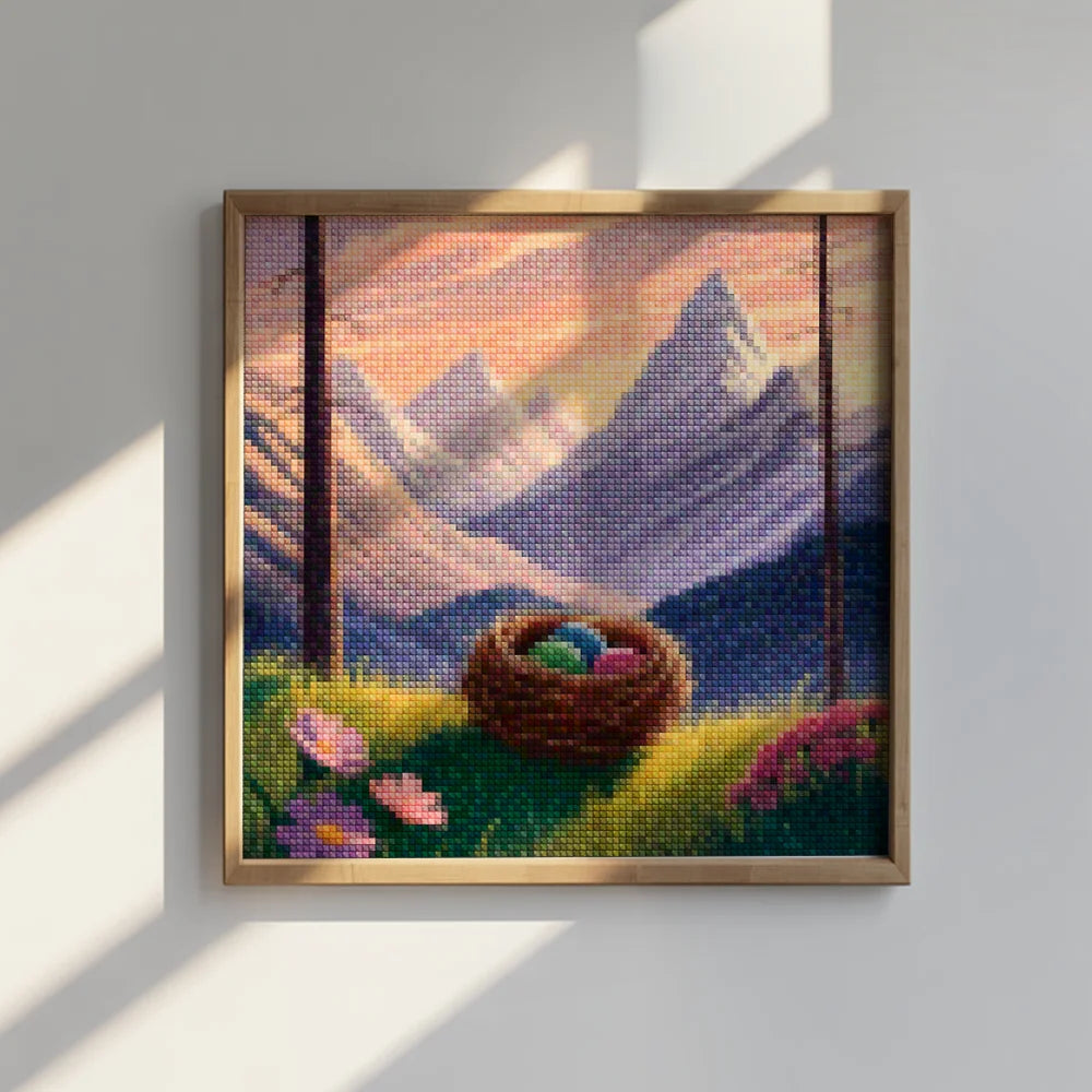 Mini Diamond Painting - Glinsternest