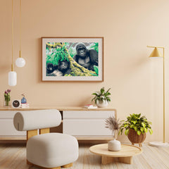 Diamond Painting - Gorilla familie - SEOS®