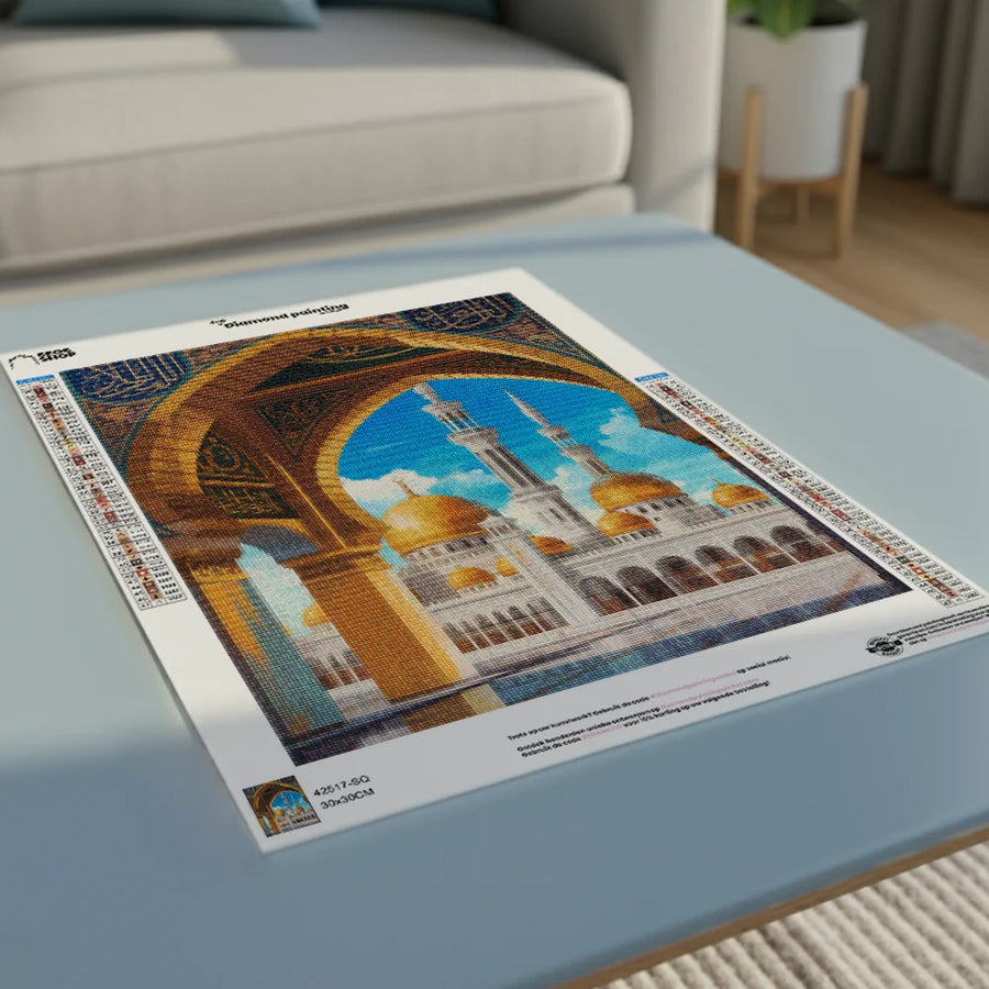 Diamond Painting - Gouden Bogen van Zayed