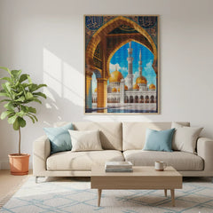 Diamond Painting - Gouden Bogen van Zayed