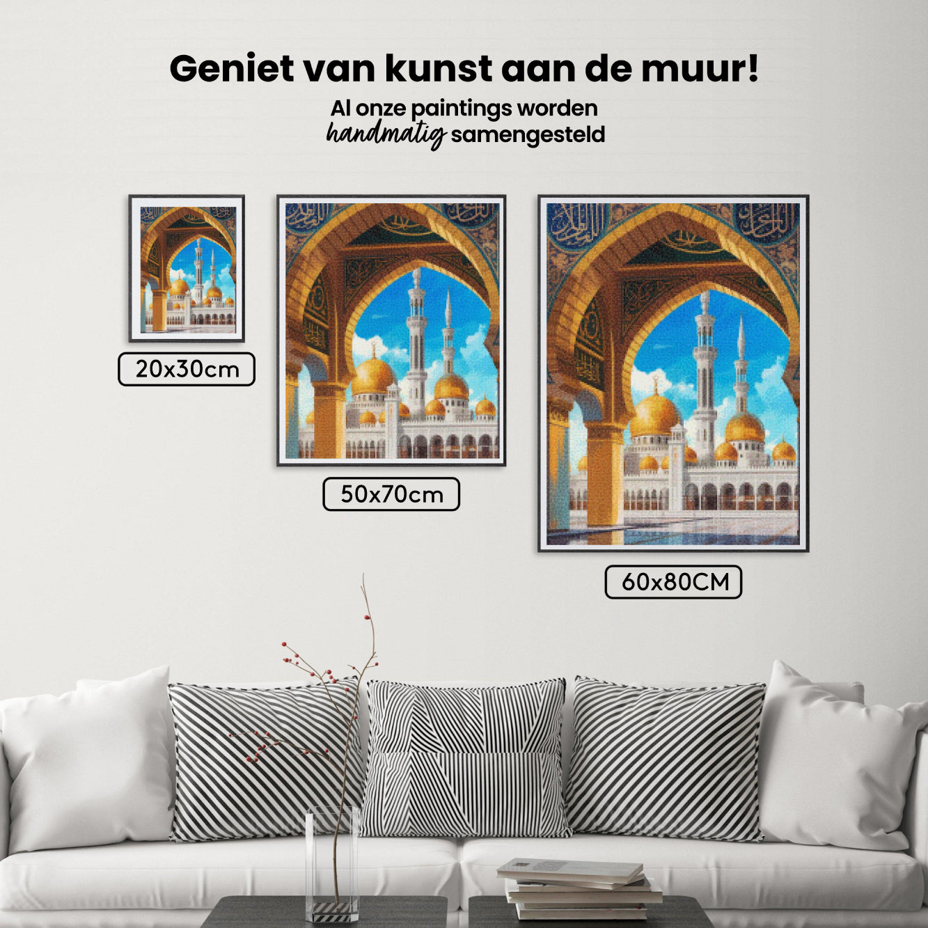 Diamond Painting - Gouden Bogen van Zayed