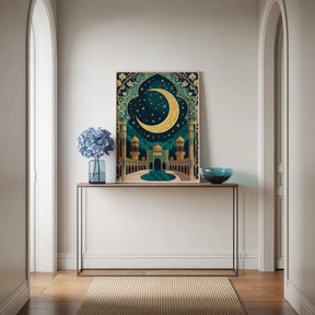 Diamond Painting - Gouden Halvemaanboog