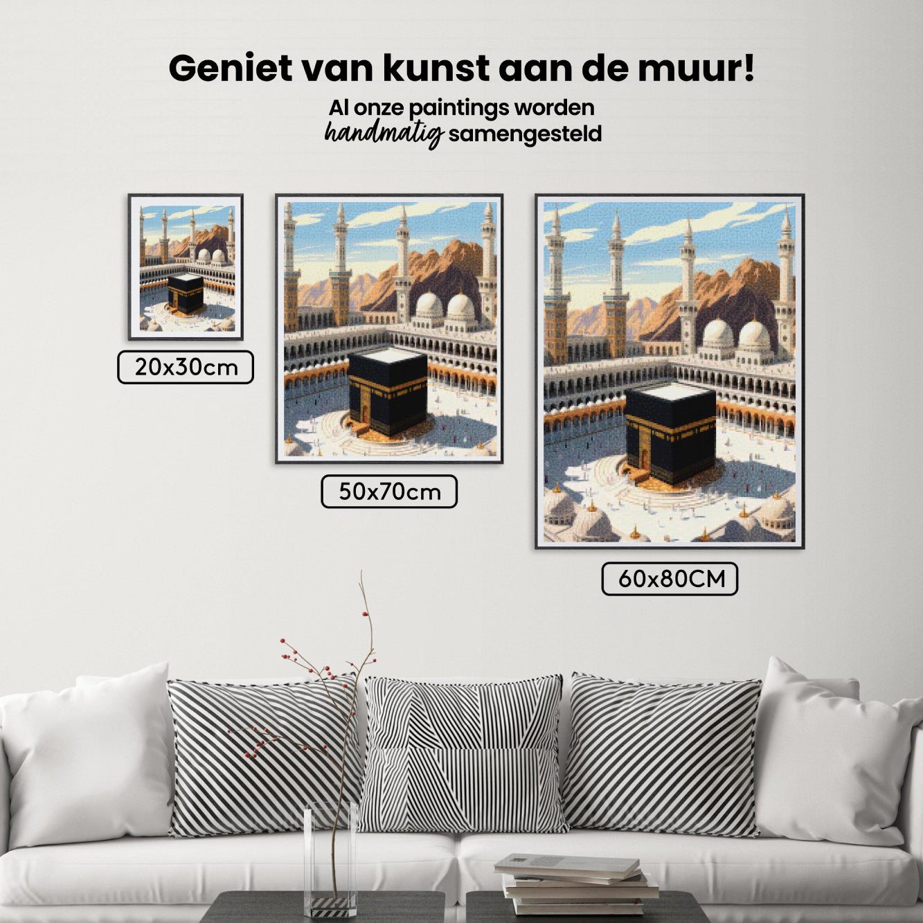 Diamond Painting - Gouden Licht Kaaba