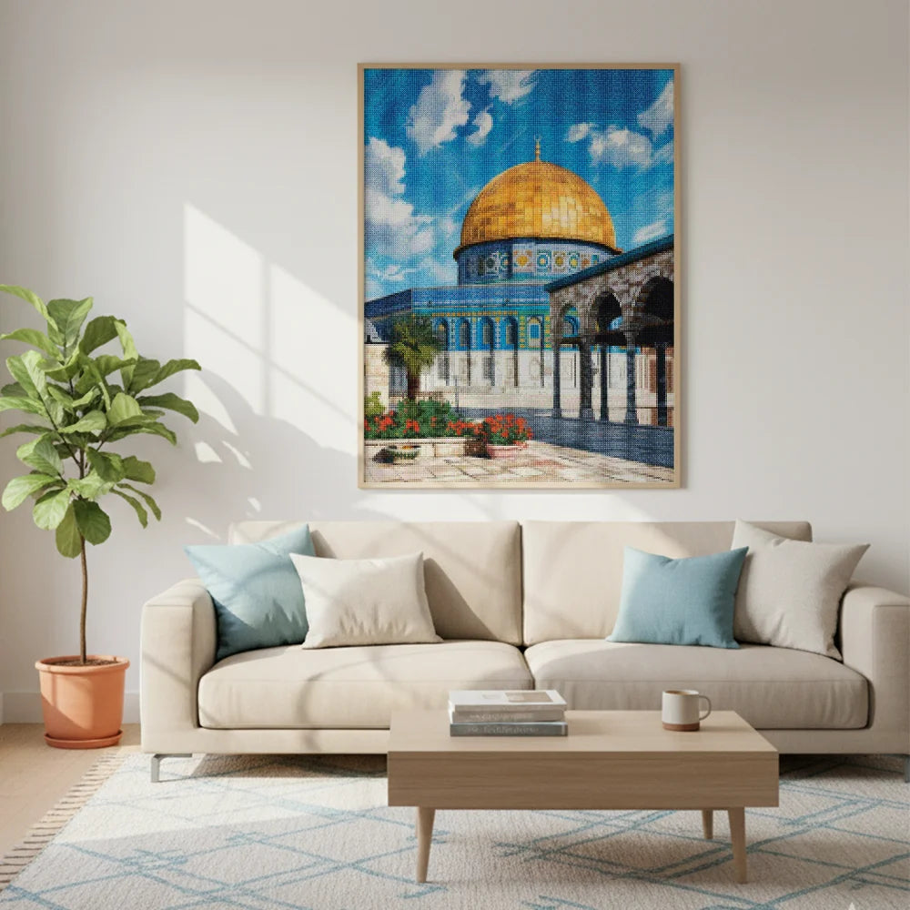 Diamond Painting - Gouden Moskee Sereniteit