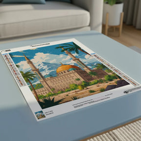 Diamond Painting - Gouden Oase Moskee
