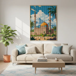 Diamond Painting - Gouden Oase Moskee