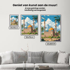Diamond Painting - Gouden Oase Moskee