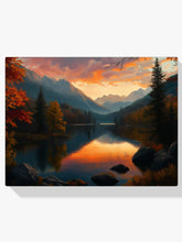 Diamond Painting -  Gouden zonsondergangmeer