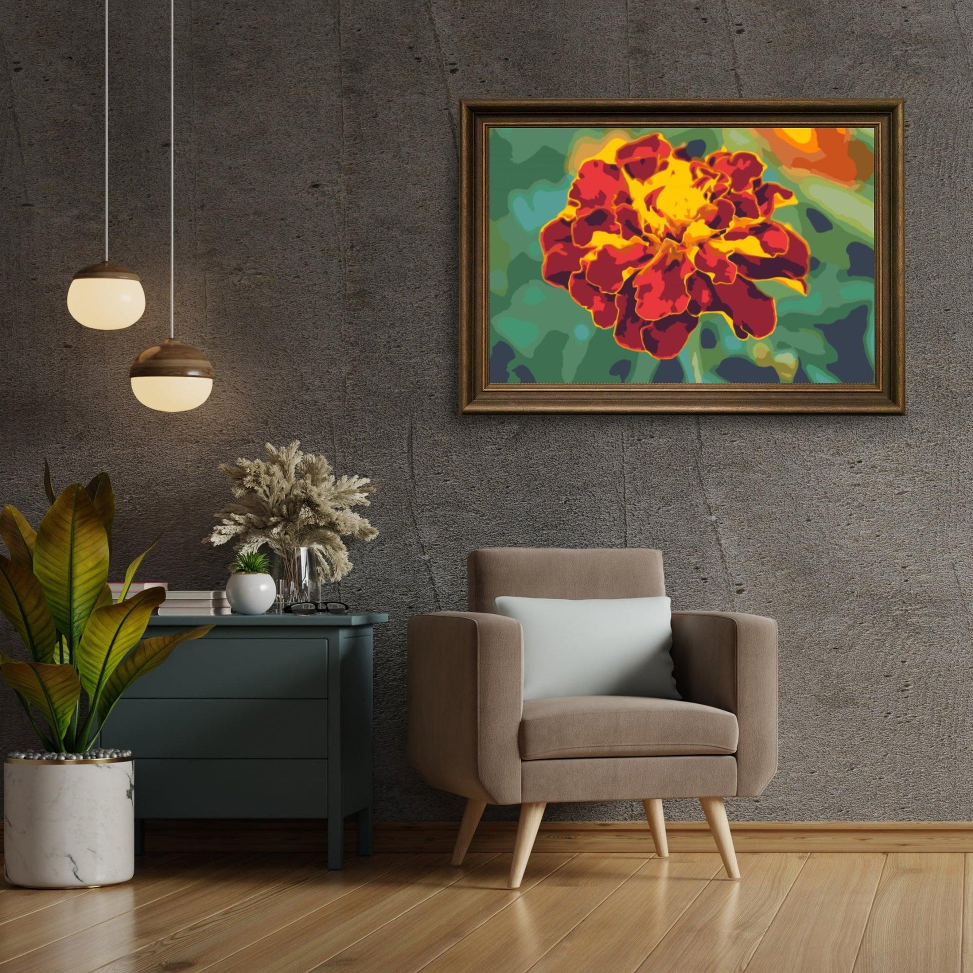 Diamond Painting - Goudsbloem - SEOS Shop ®