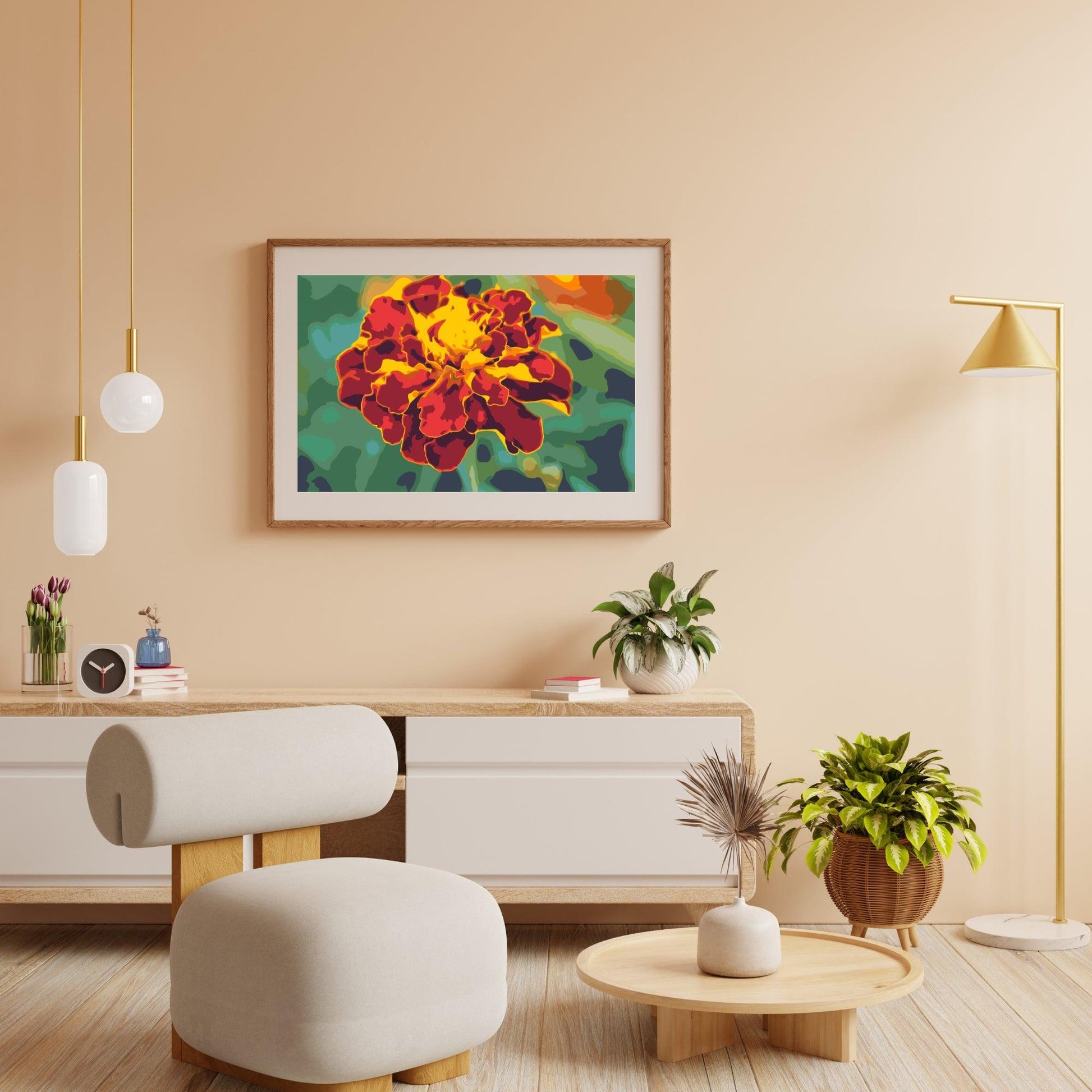 Diamond Painting - Goudsbloem - SEOS Shop ®