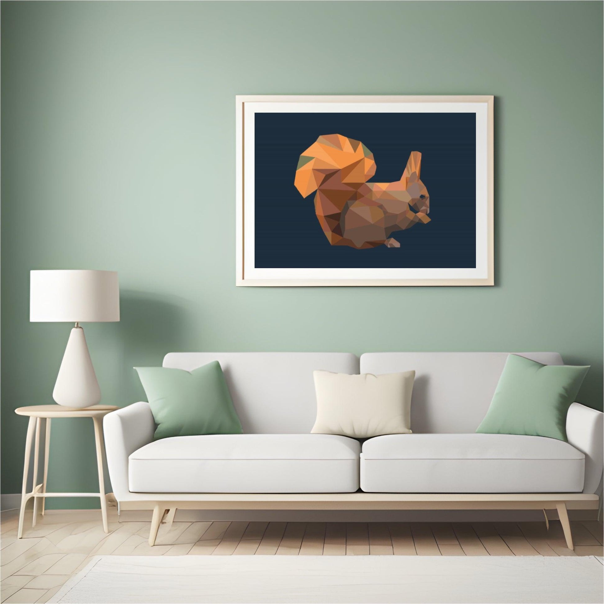 Diamond Painting - Grafische eekhoorn - SEOS Shop ®