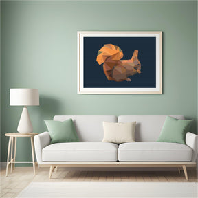 Diamond Painting - Grafische eekhoorn - SEOS Shop ®