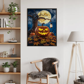 Diamond Painting - Halloween-pompoen
