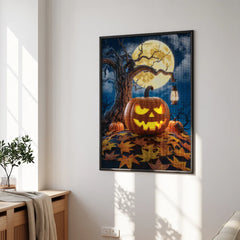 Diamond Painting - Halloween-pompoen