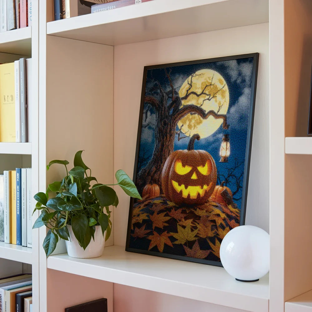 Diamond Painting - Halloween-pompoen