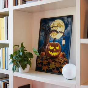 Diamond Painting - Halloween-pompoen