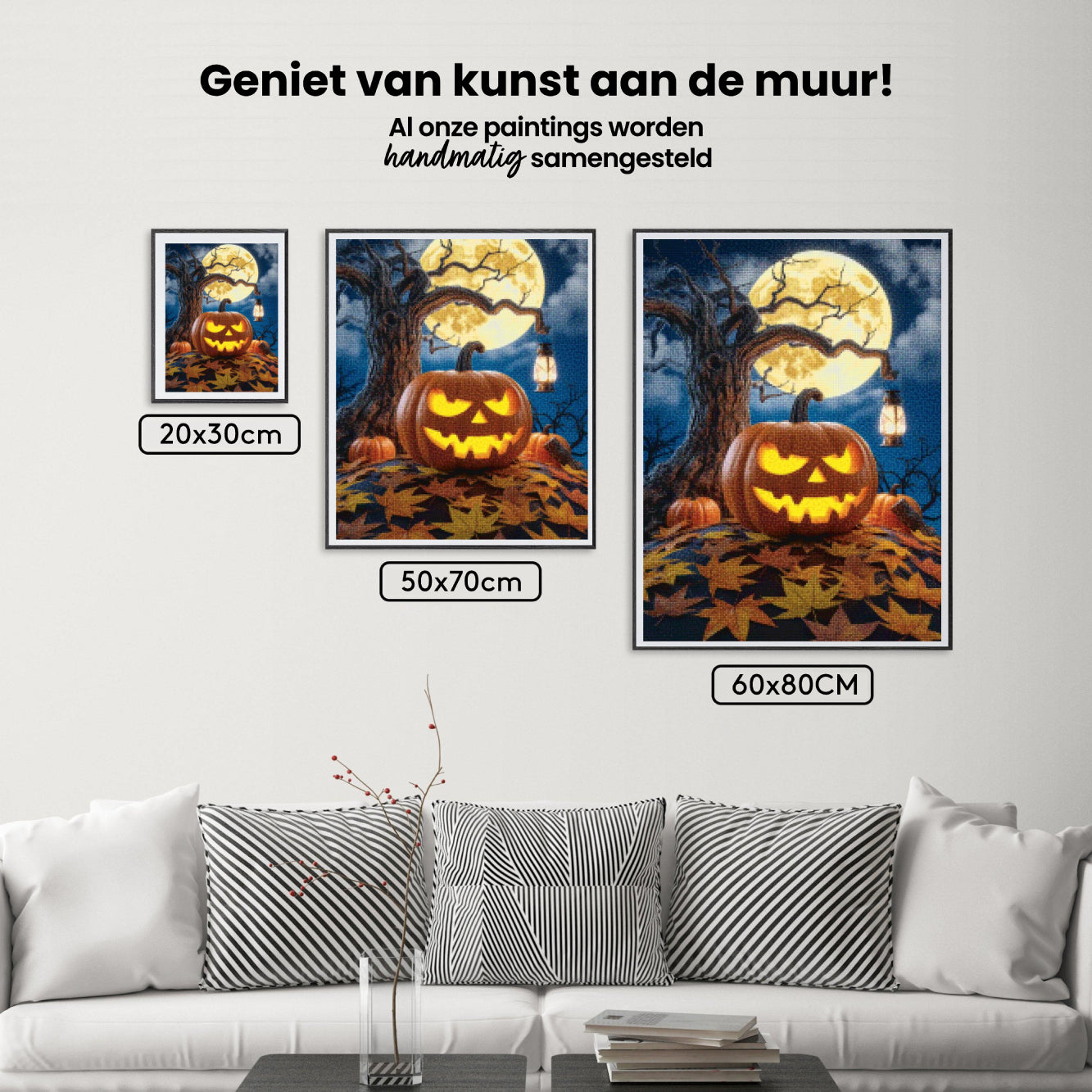 Diamond Painting - Halloween-pompoen