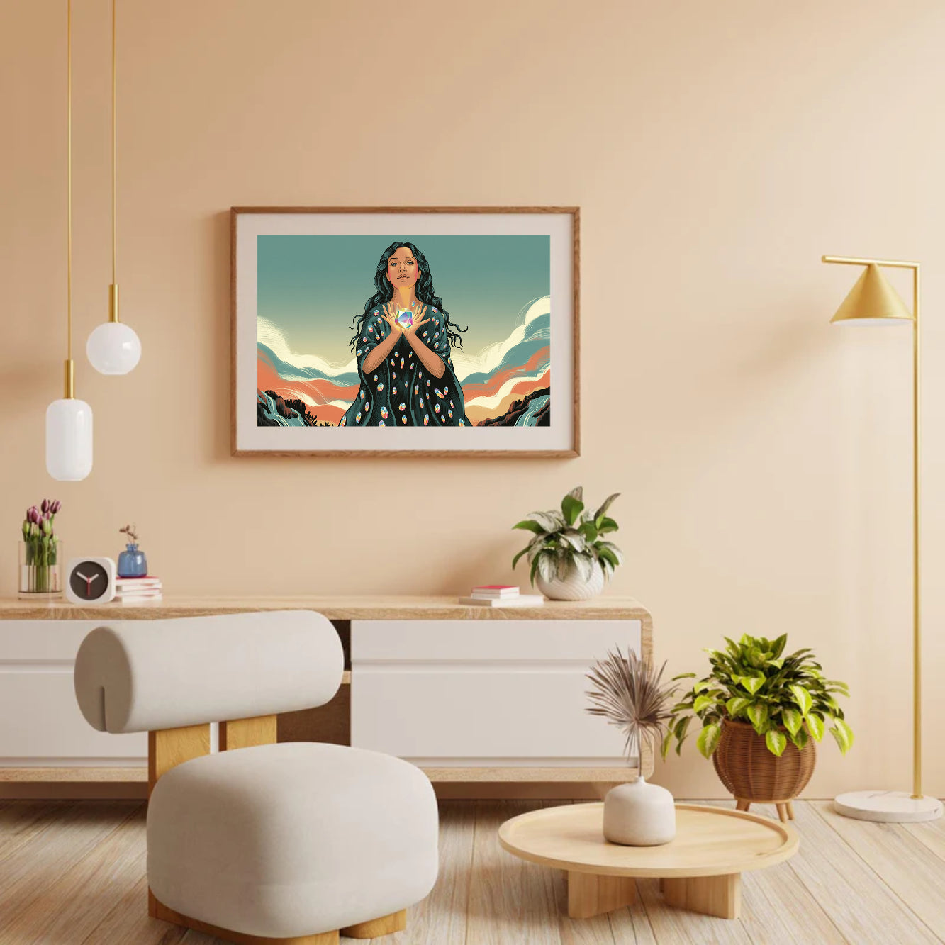 Diamond Painting - Hart in haar handen