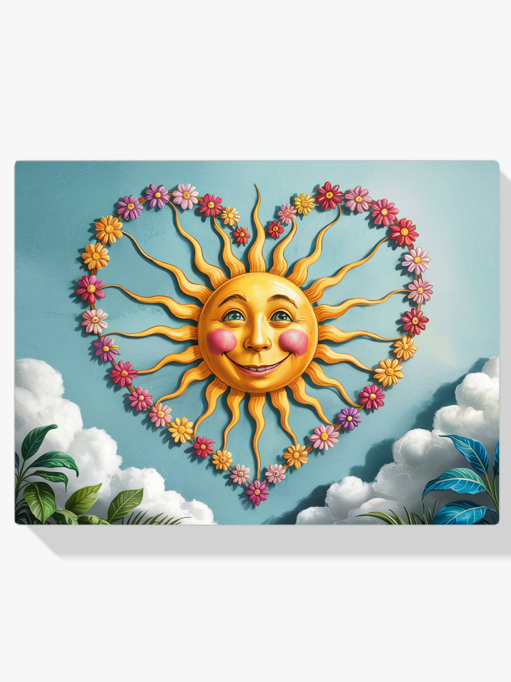 Diamond Painting - Hart van zonneschijn