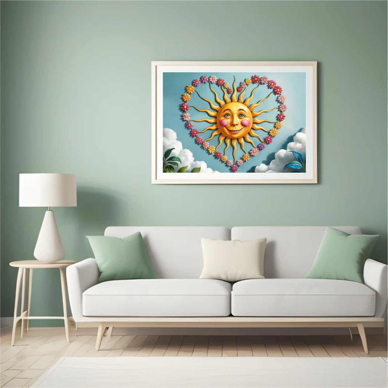 Diamond Painting - Hart van zonneschijn